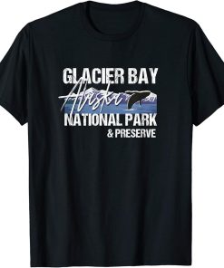 Glacier Bay National Park And Preserve Alaska Orca Whale T-Shirt