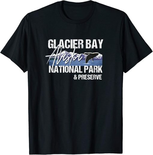 Glacier Bay National Park And Preserve Alaska Orca Whale T-Shirt