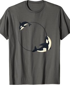 Cute Sea Animal Whale Orca Cool Men Women Orcas T-Shirt