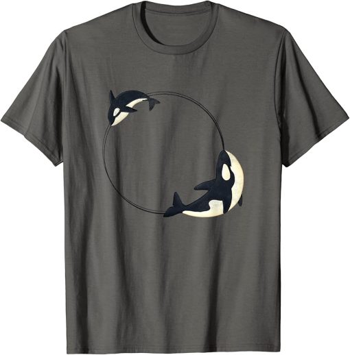 Cute Sea Animal Whale Orca Cool Men Women Orcas T-Shirt