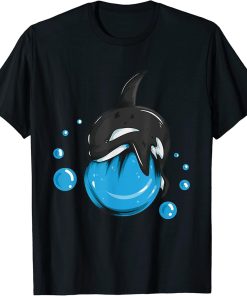 Orcas love water Recreational Whale Whale Protectors Orca T-Shirt